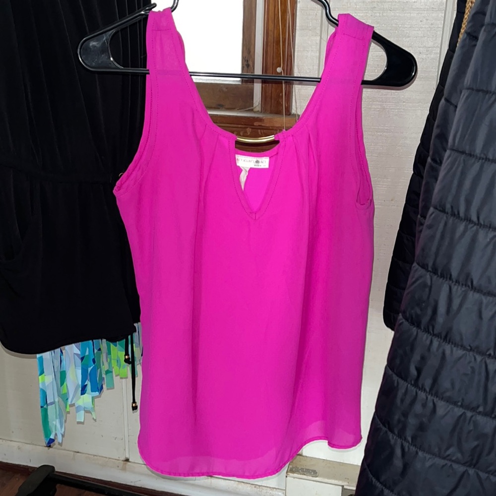 Sheer Fuchsia A’Gaci Top